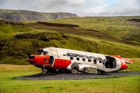 DC-3 remains at Eyvindarholt