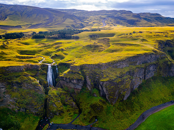 Gljufrabui Waterfall