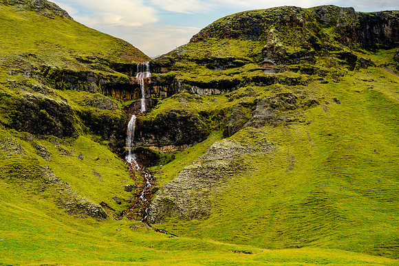 Unnamed Iceland waterfall