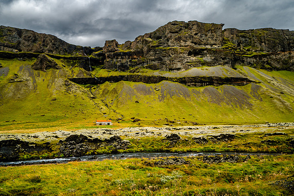 Iceland abandoned farmhouse