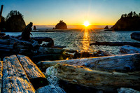 Sunset on La Push, WA
