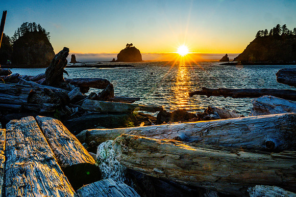 Sunset on La Push, WA
