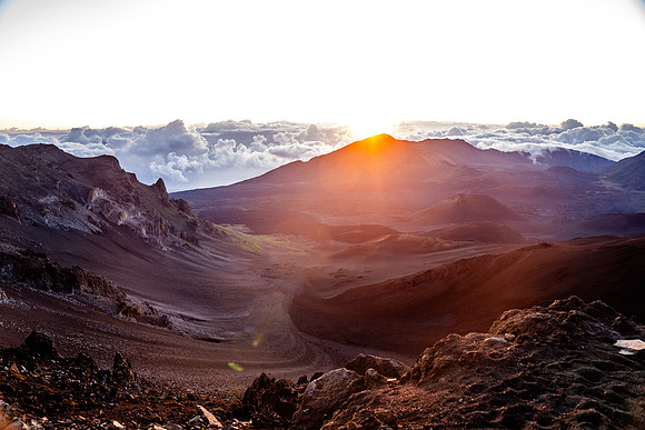Sunrise atop Haleakala