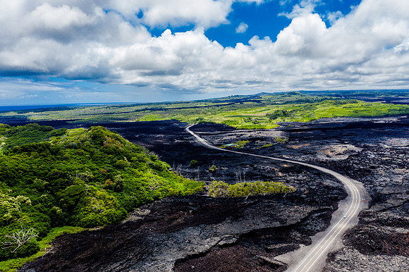 Lava field, Big Island