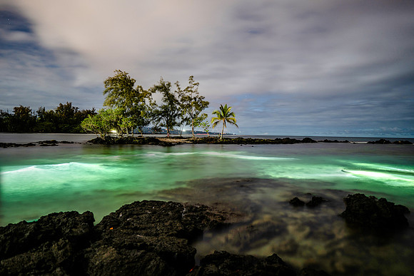 Night diving, Hilo