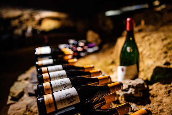 Wine cave in Beaune