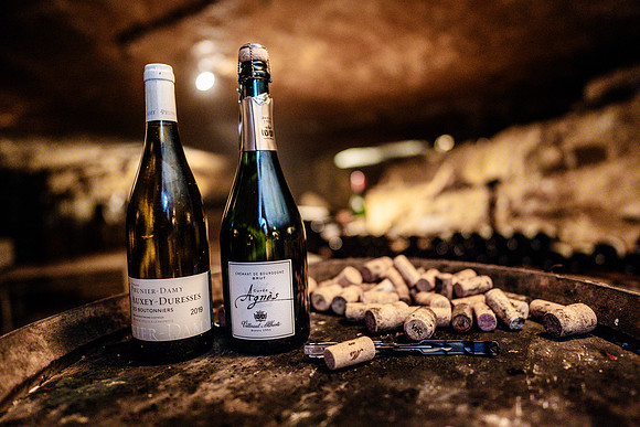 Wine cave in Beaune