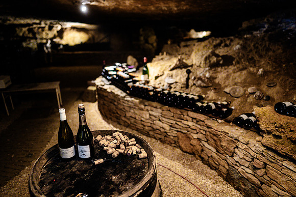 Wine cave in Beaune